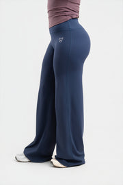 Legging Wide Flare Bleu